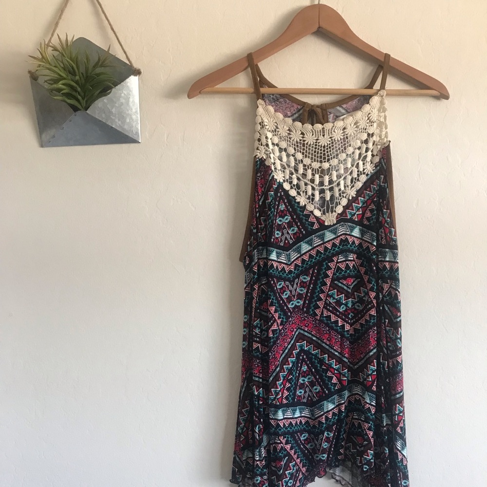 🖤❤️Multi Colored Boho Tunic Top🖤❤️
